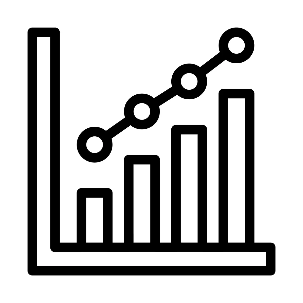 Graph icon design 13815472 vector art at vecteezy