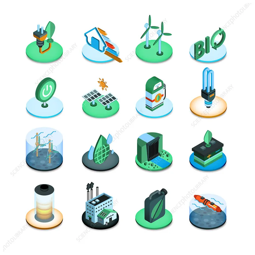 Illustration stock f019/9841 science