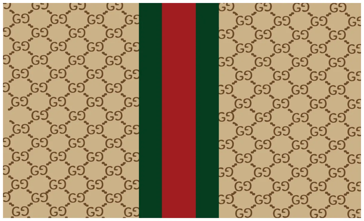 Gucci brand logo symbol design clothes fashion vector