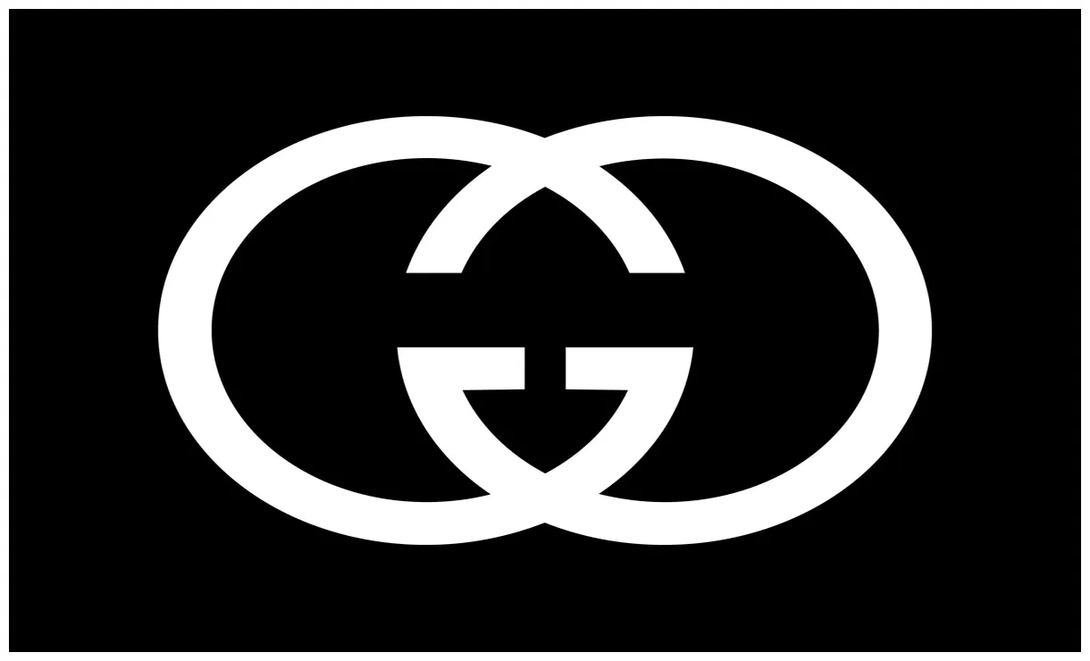 GUCCI Logo - Gucci Icon on Black Background 20665018 Vector Art at Vecteezy