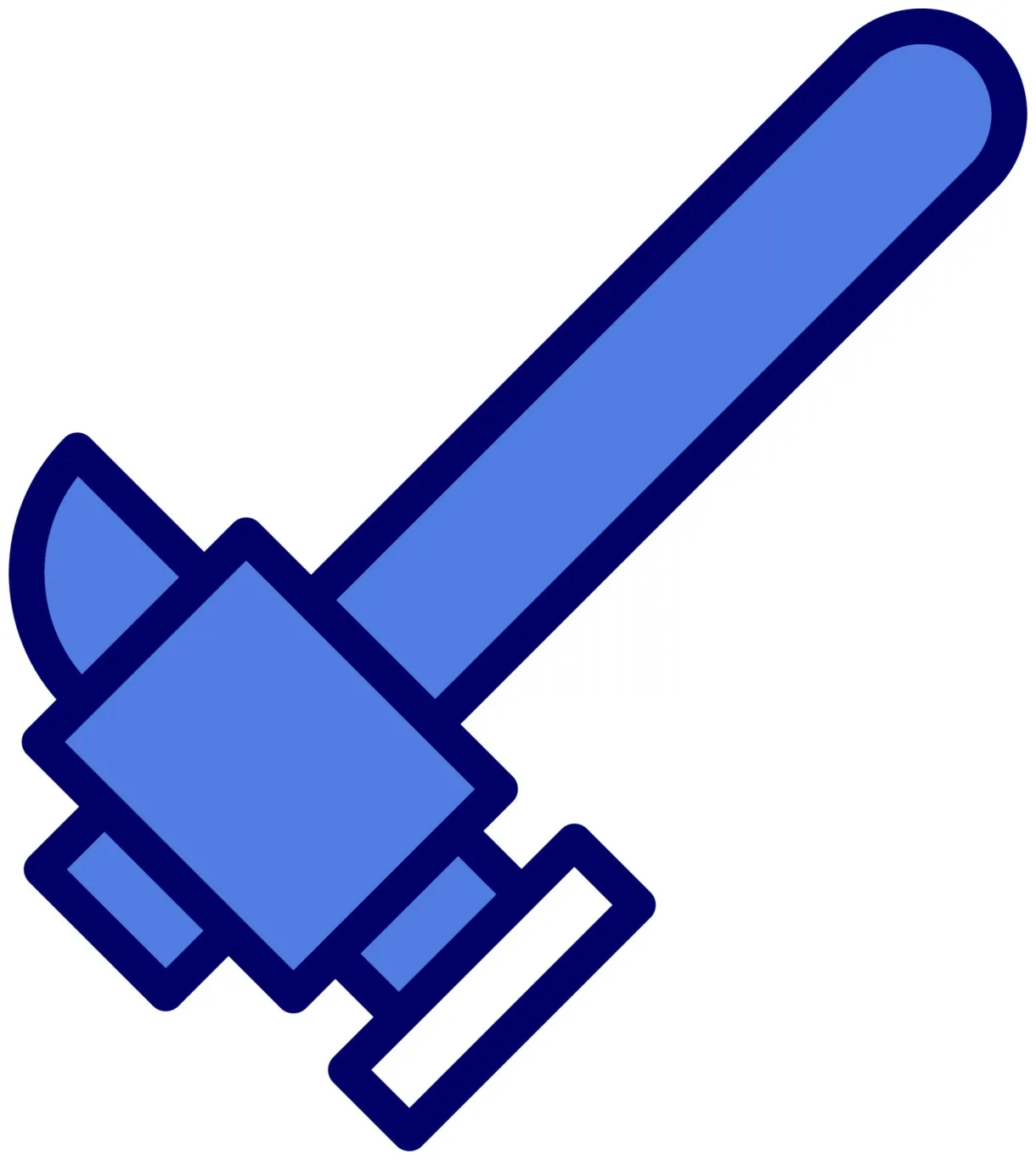 Hammer vector icon 20369363 vector art at vecteezy