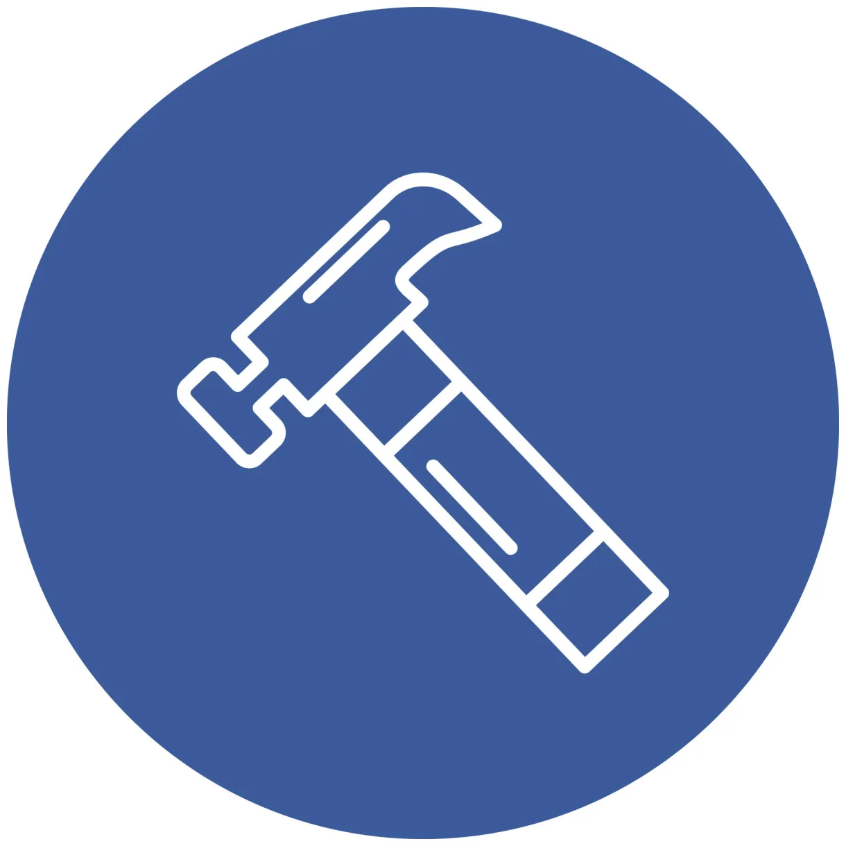 Hammer vector icon 15447627 vector art at vecteezy