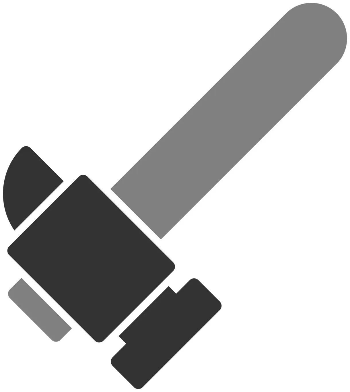 Hammer vector icon 20958375 vector art at vecteezy