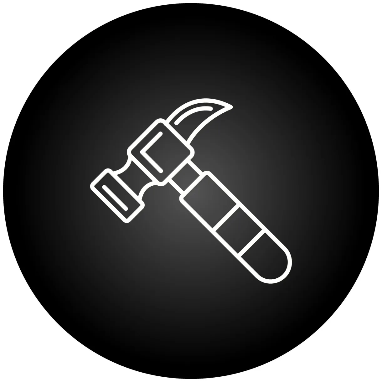 Hammer vector icon 23397360 vector art at vecteezy