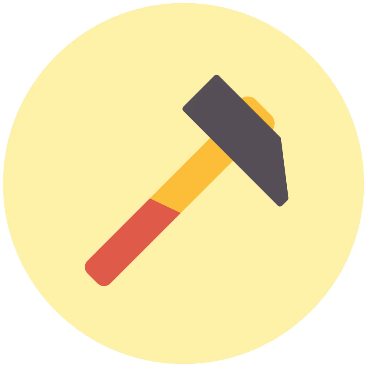 Hammer vector icon 16511663 vector art at vecteezy printable coloring page