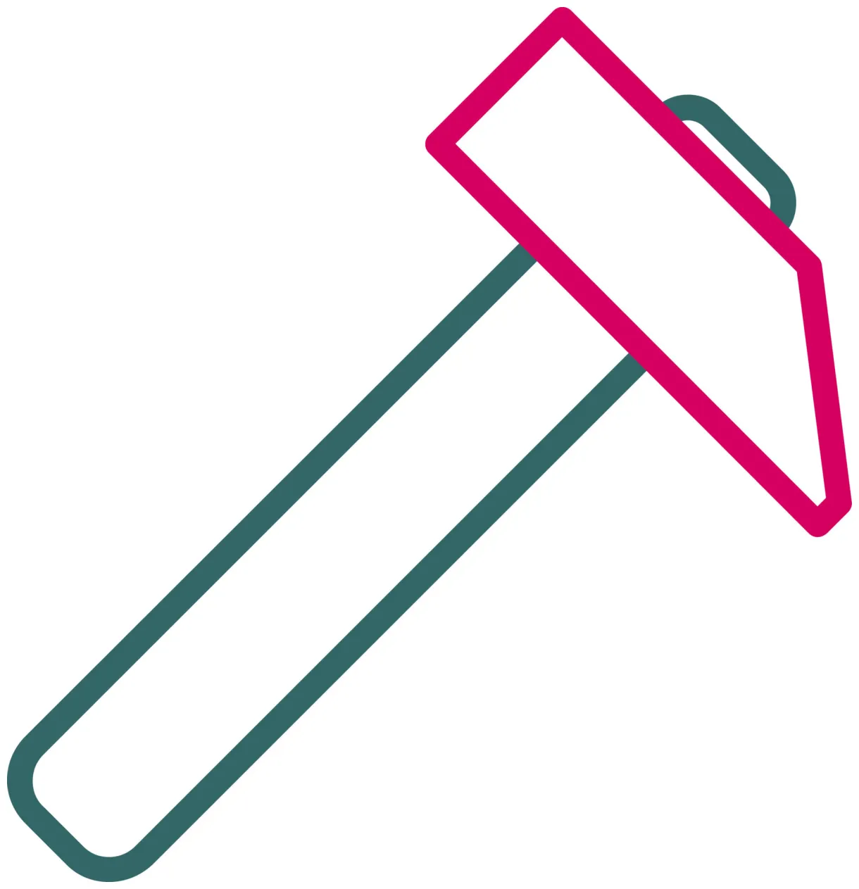 Hammer vector icon 17135401 vector art at vecteezy