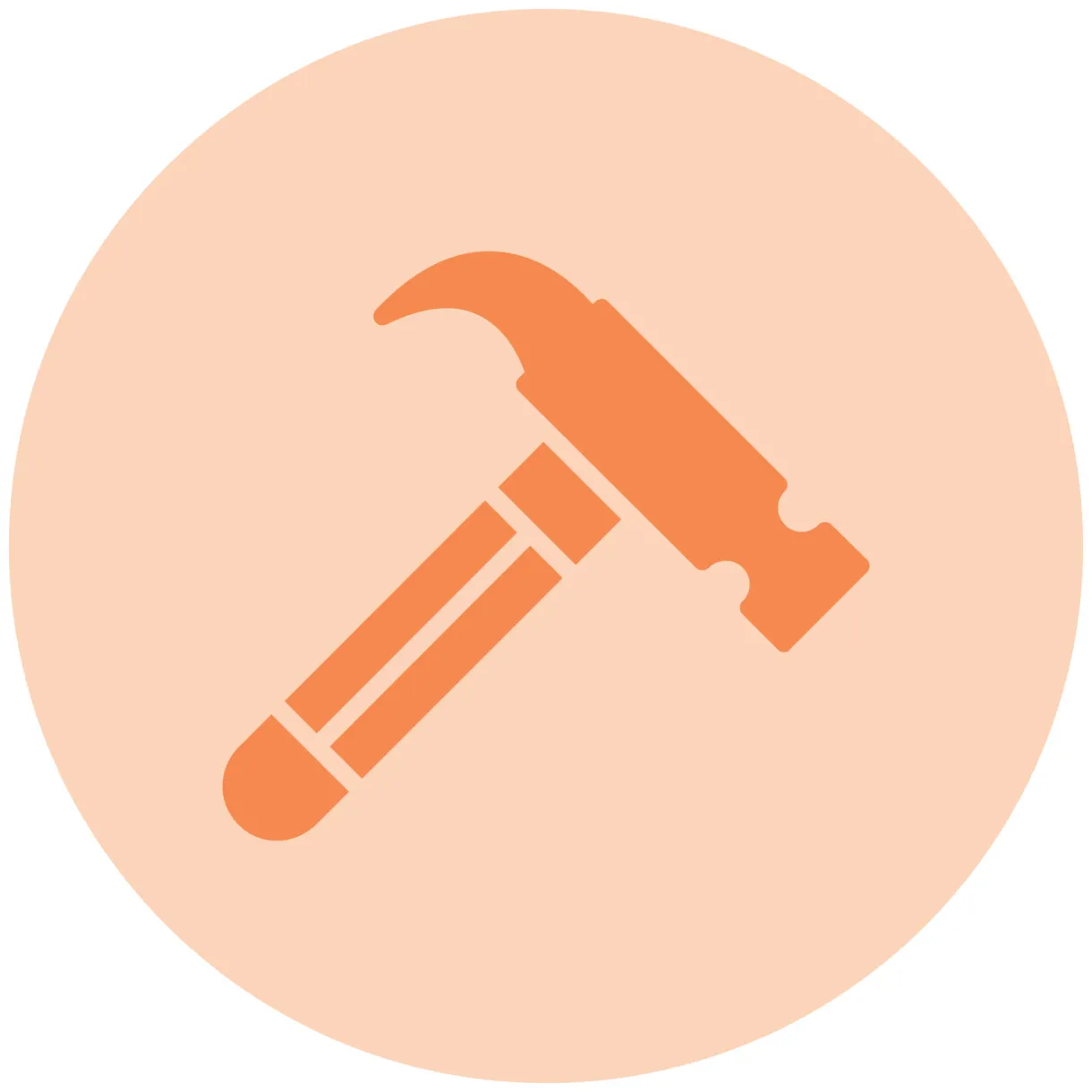 Hammer vector icon 15775713 vector art at vecteezy