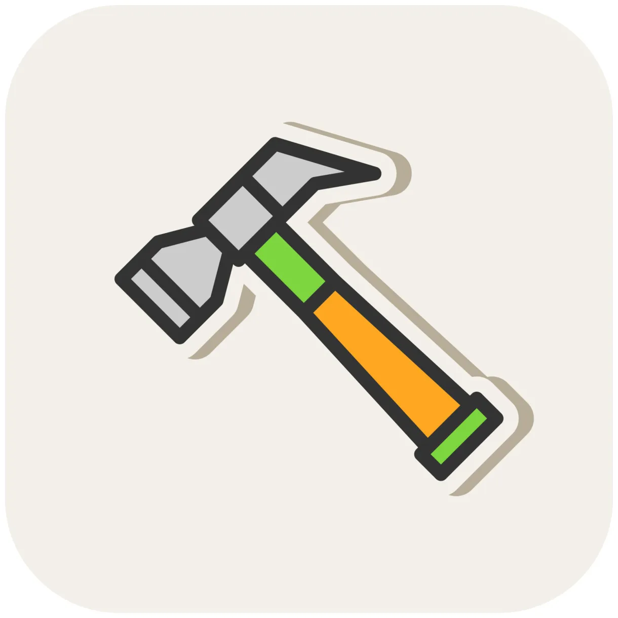 Hammer vector icon design 20769971 vector art at vecteezy