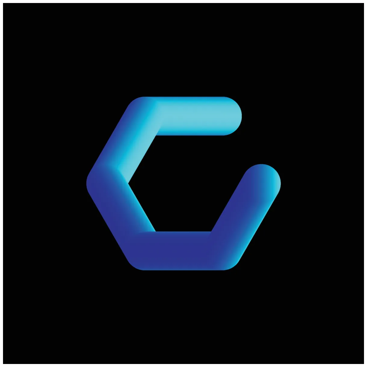 Hexagon logo vector 20203255 vector art at vecteezy