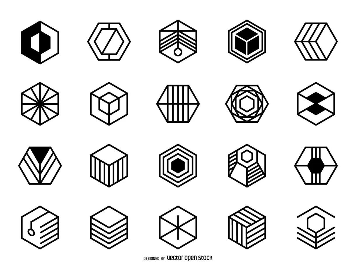 Hexagon Logo Vector