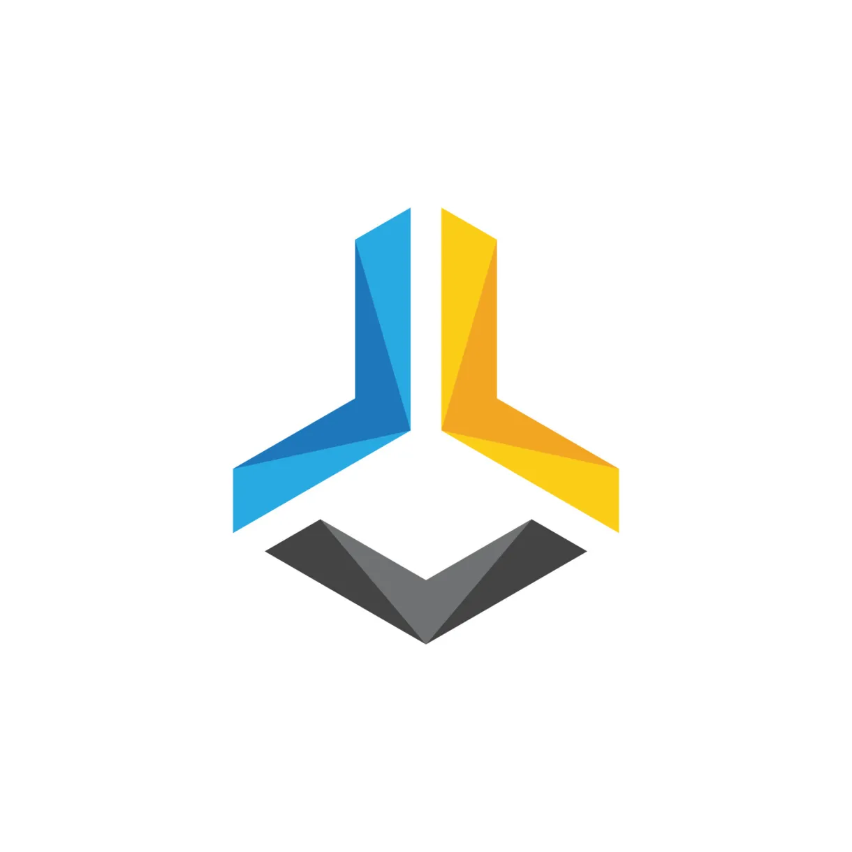 Hexagon logo illustration icon 19784800 vector art at vecteezy