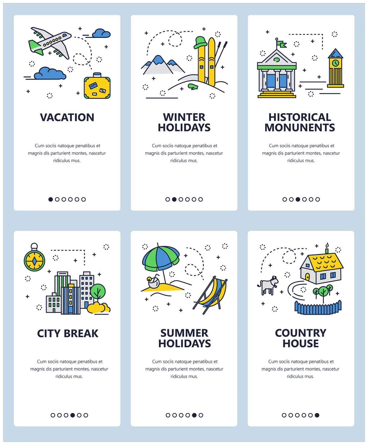 Holiday icons on behance