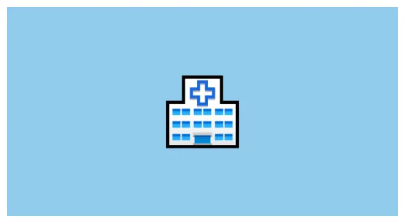 🏥 hospital emoji on softbank 2014