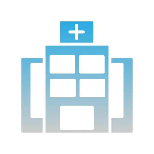 Hospital generic gradient fill icon
