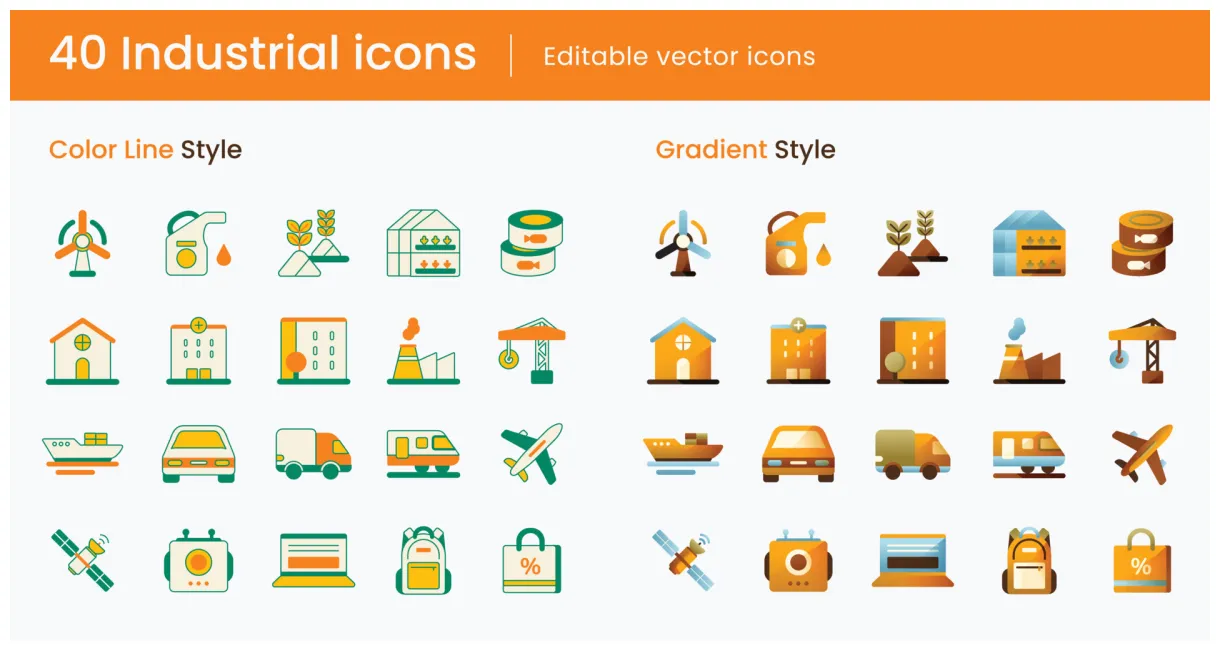 40 set 11092566 vector art at vecteezy