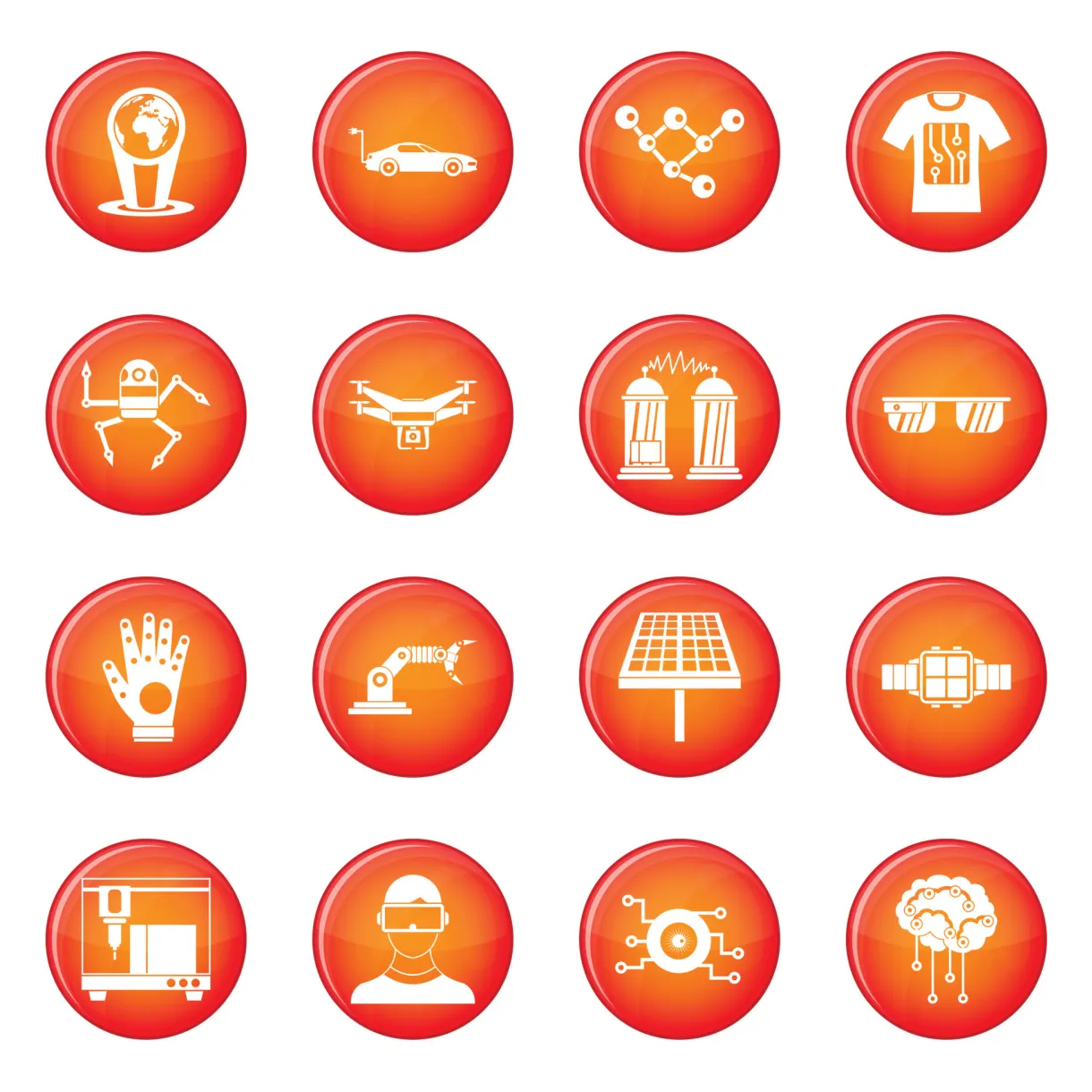 Innovation icons vector set 5317679 Vector Art at Vecteezy