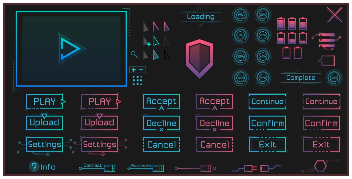 User set. 2202530 vector art at vecteezy