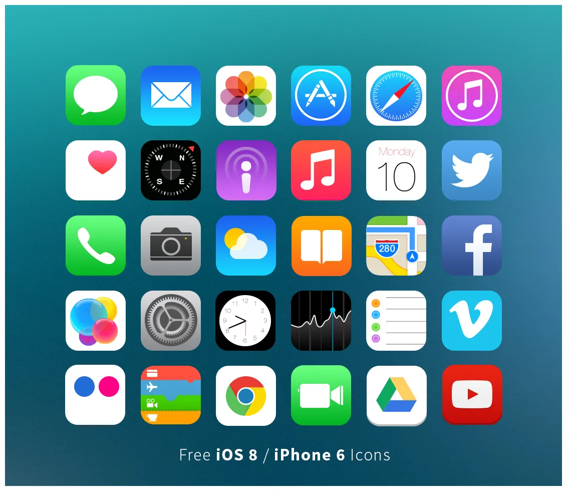 Ios icon vector #360800 free icons library