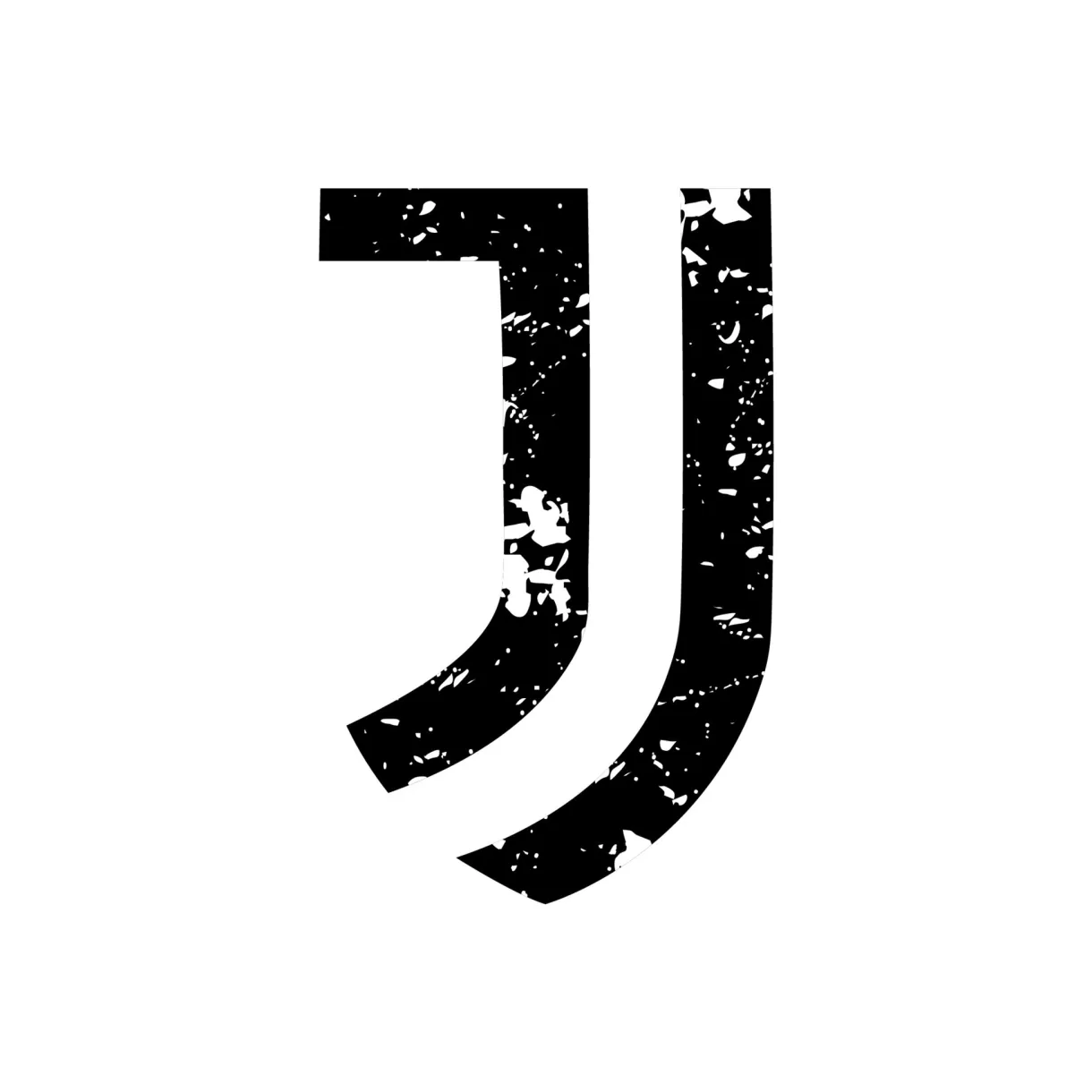 New juventus logo with grunge motif 11396236 vector art at vecteezy