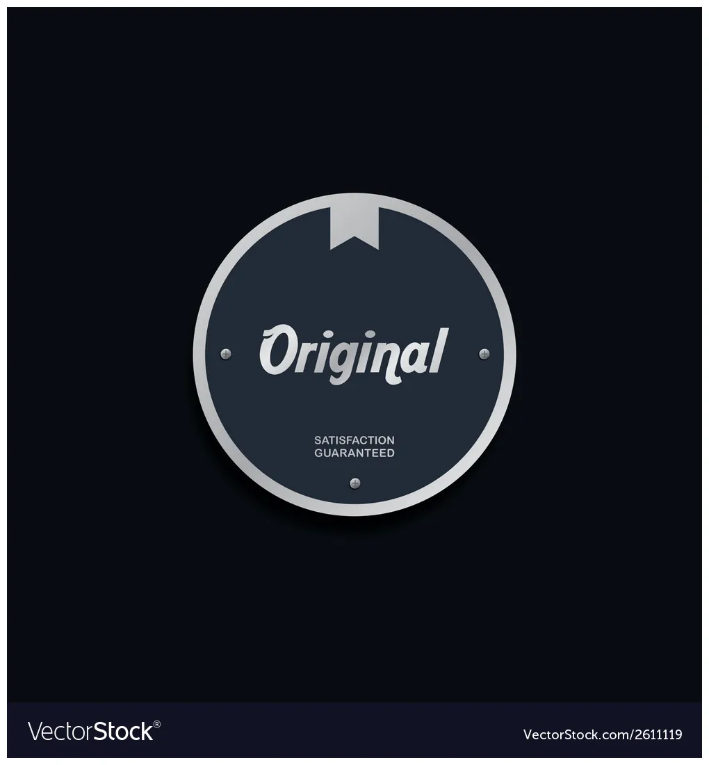 Label vector vectorstock