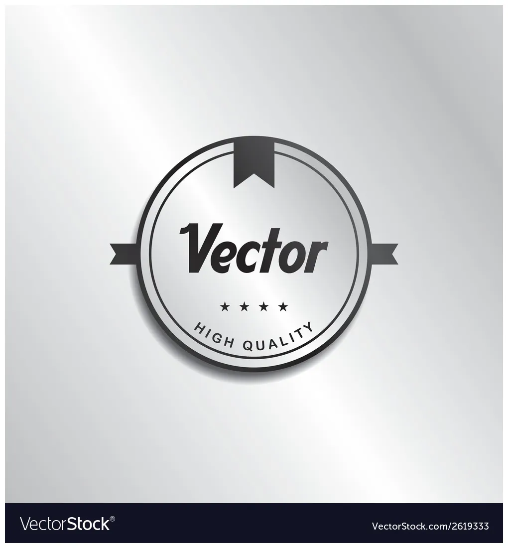 Label vector vectorstock