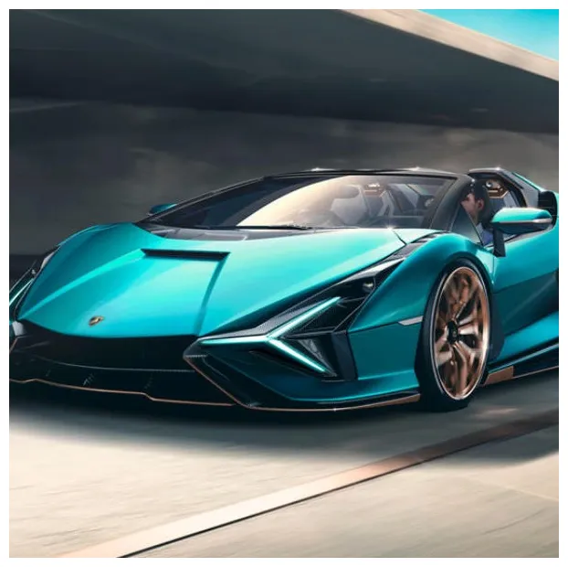 藍寶堅尼最新油電敞篷超跑siàn roasdter消息曝光！搭載經典v12引擎、全球限量19台行家瘋搶