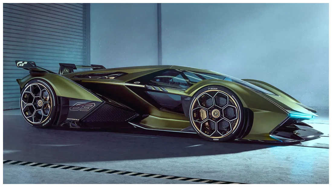 Lamborghini just unveiled their unbelievably badass lambo v12 vision