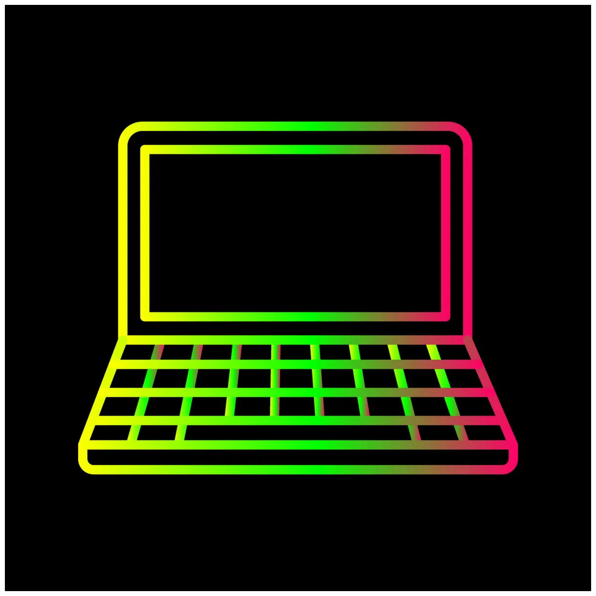 Laptop vector icon 20227413 vector art at vecteezy