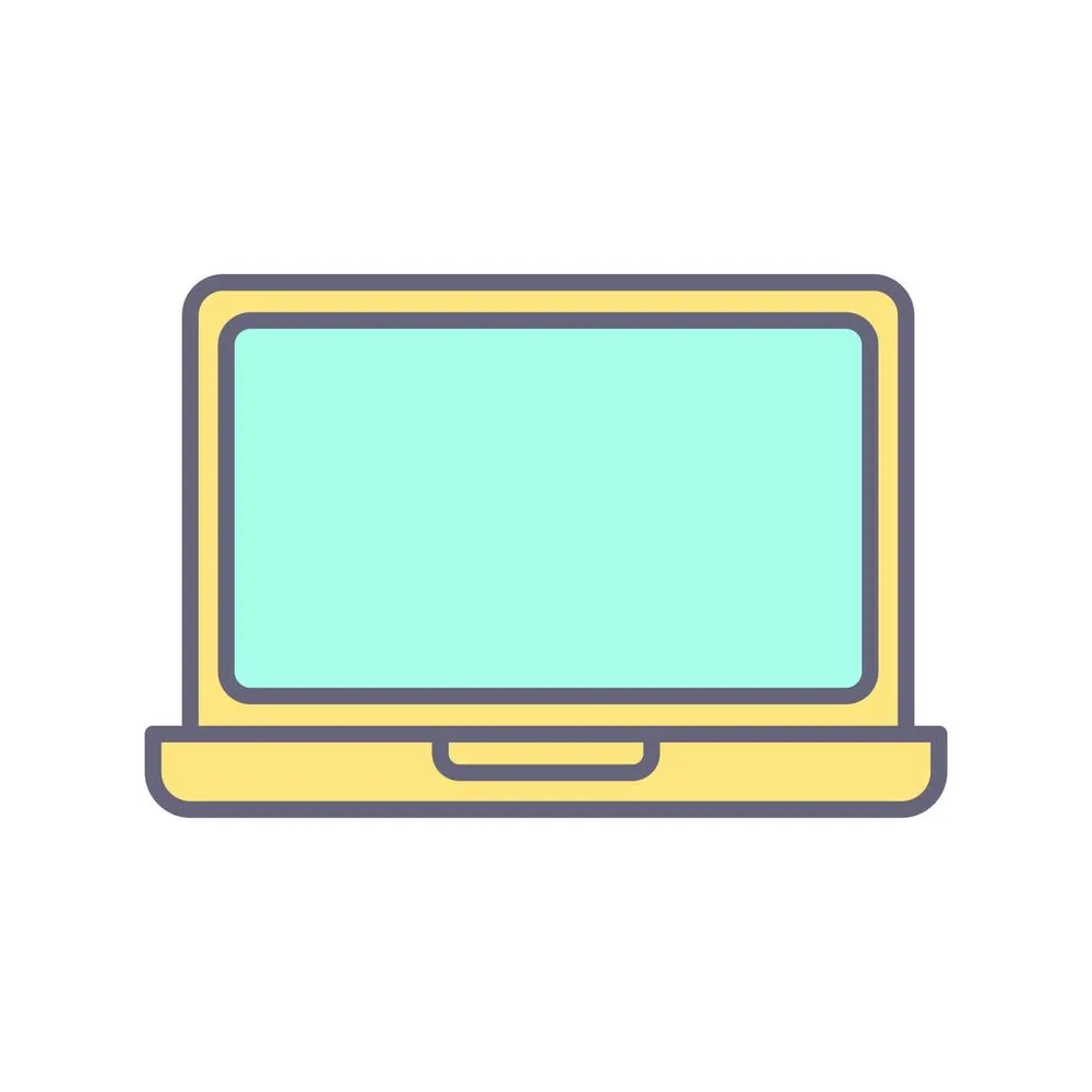 Laptop vector icon 18892810 vector art at vecteezy