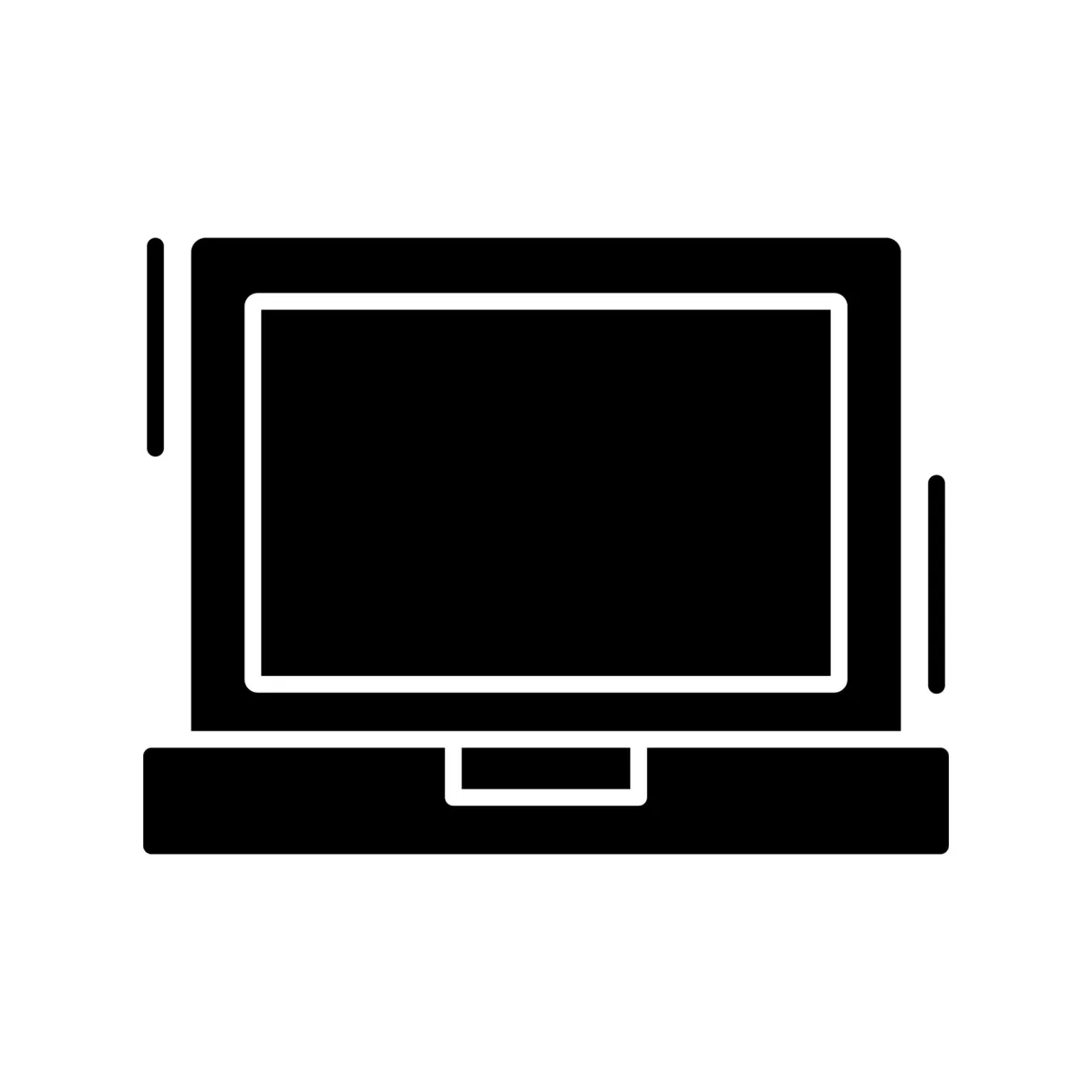 Laptop vector icon 14734090 vector art at vecteezy