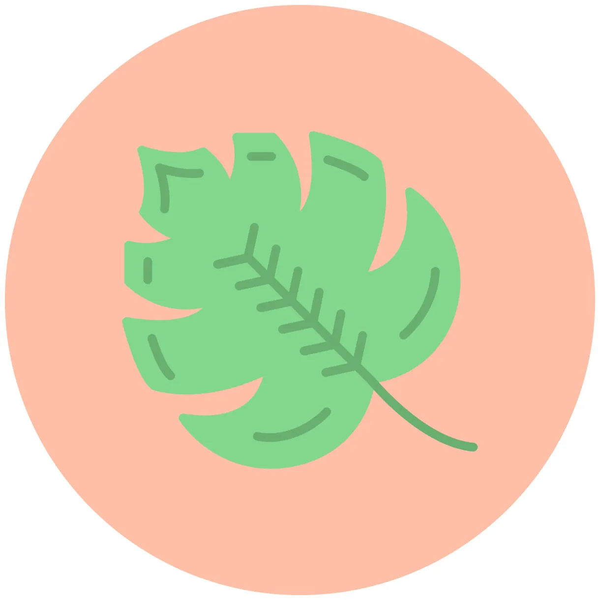 Leaf vector icon 16517273 vector art at vecteezy printable coloring page