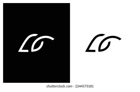 Lg logo lg logo design vector stock vector 2244573181