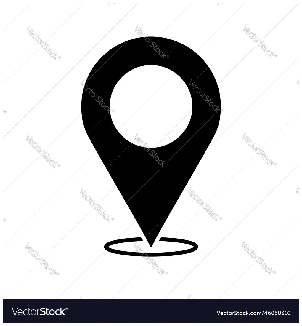 Map place marker vector printable coloring page