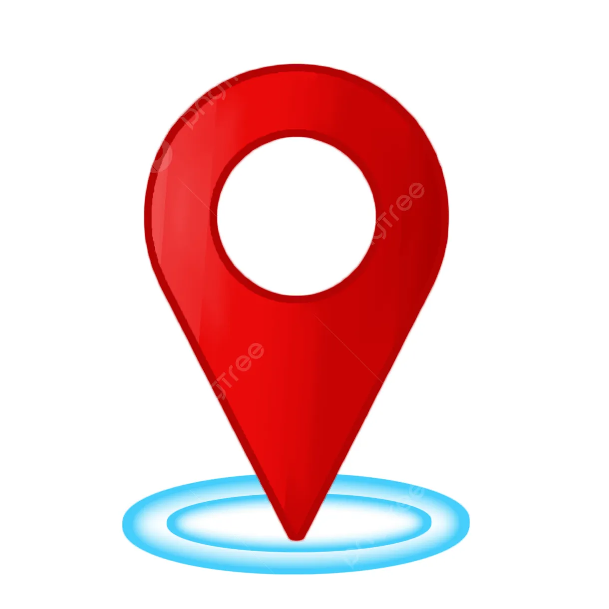 Pin map location icon logo symbol vector design transparent