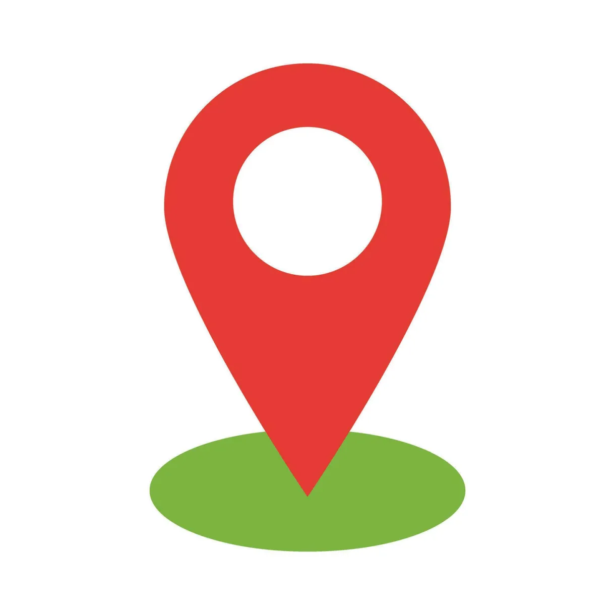 Location pin vector flat icon for personal and commercial use. 36193555