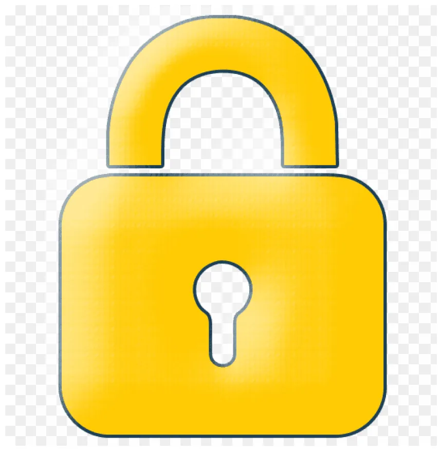 Yellow lock icon yellow lock transparent icon png free png s my