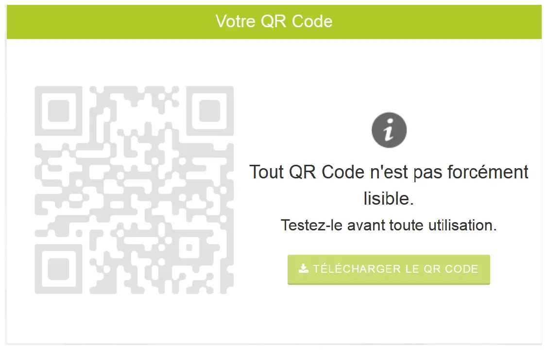 Générer un code qr avec unitag les médiafiches