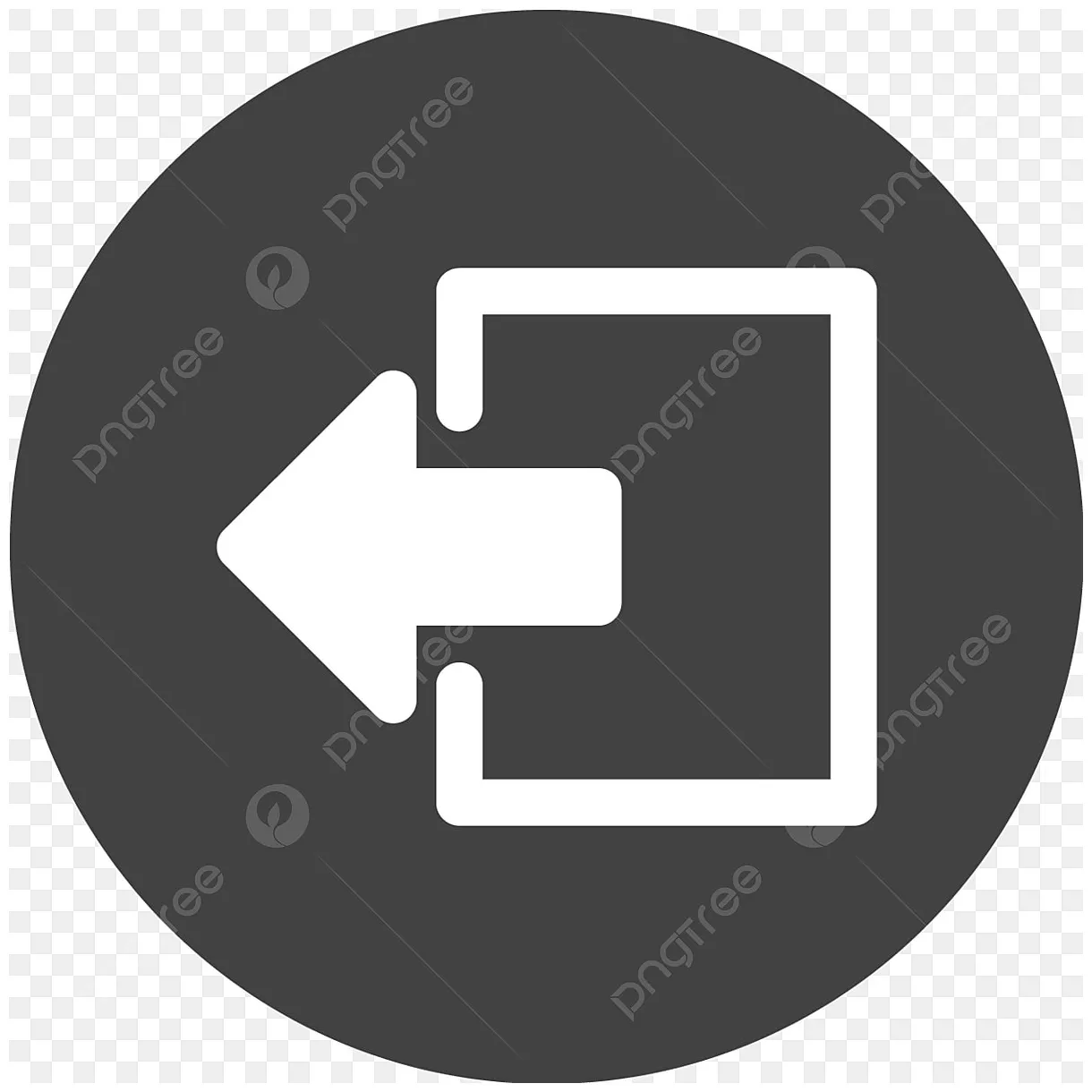 Vector Logout Icon, Logout Icons, Exit, Interface PNG and Vector with