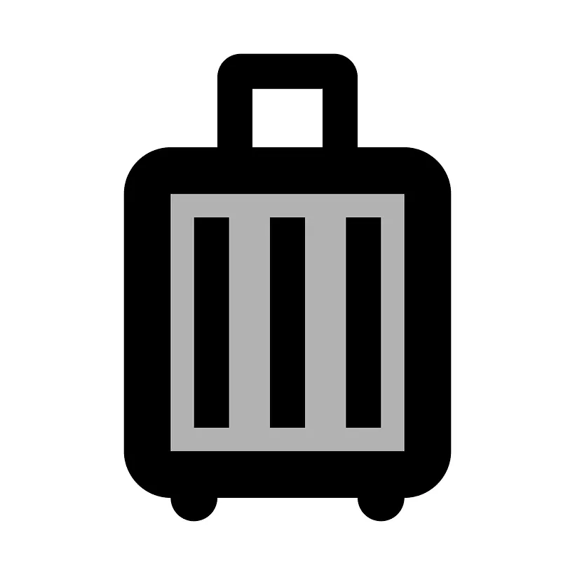 Luggage icon. Free download transparent .PNG | Creazilla