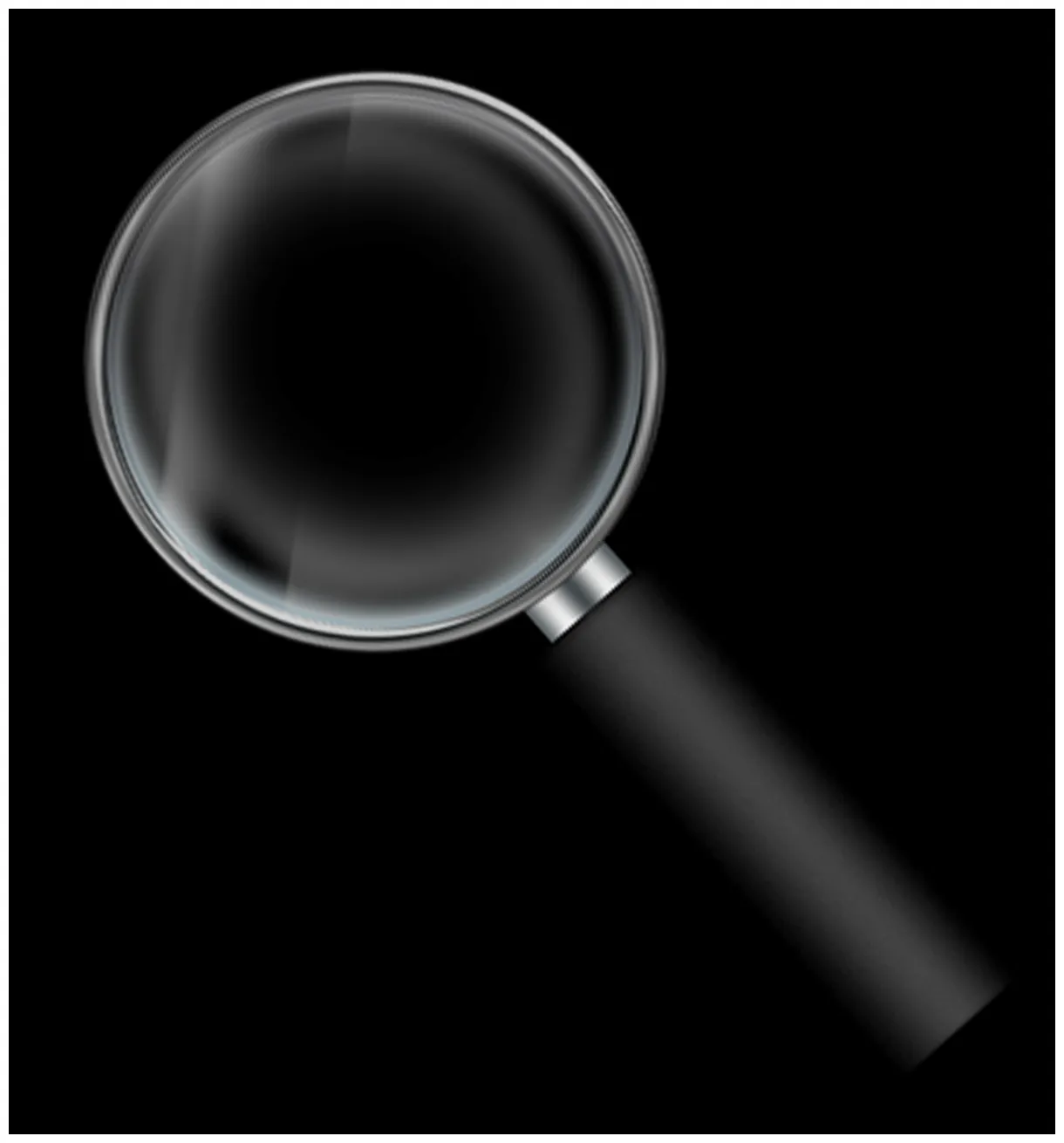 Transparent magnifying glass png download