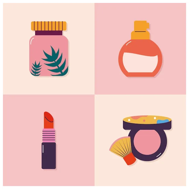 Premium vector set of four