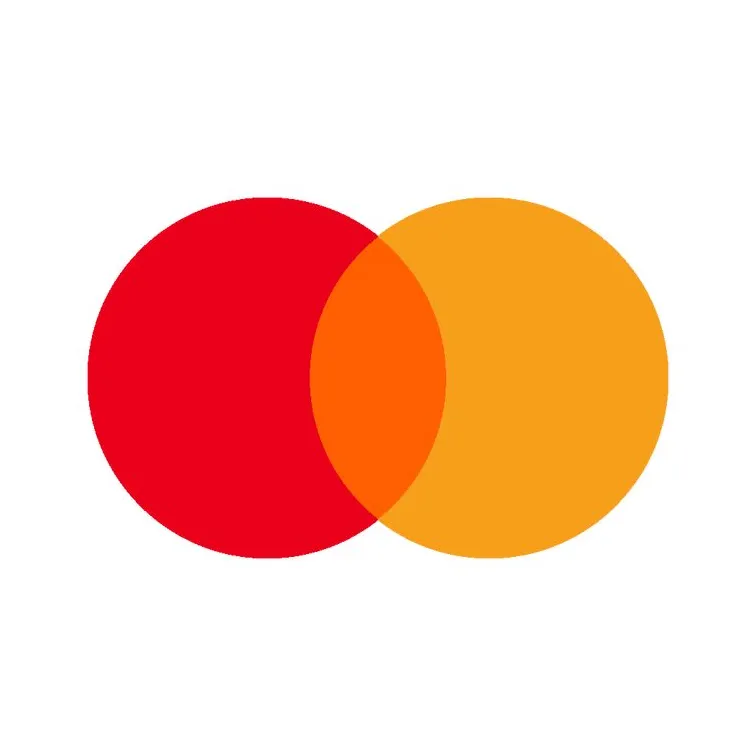 Mastercard logo icon vector