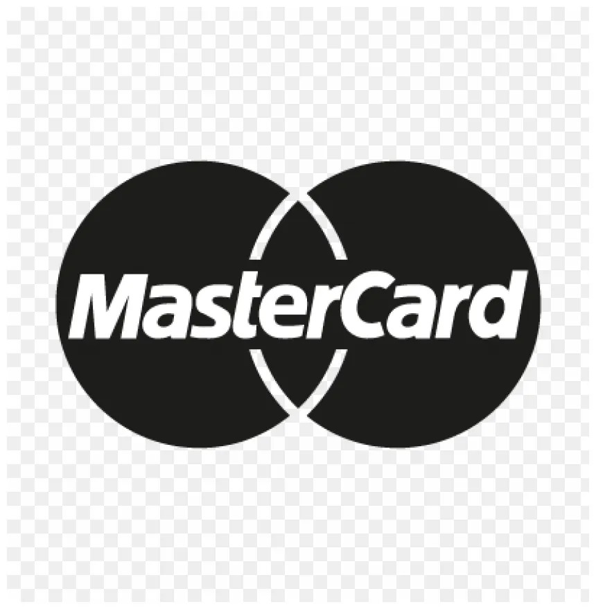 Png mastercard black vector logo toppng
