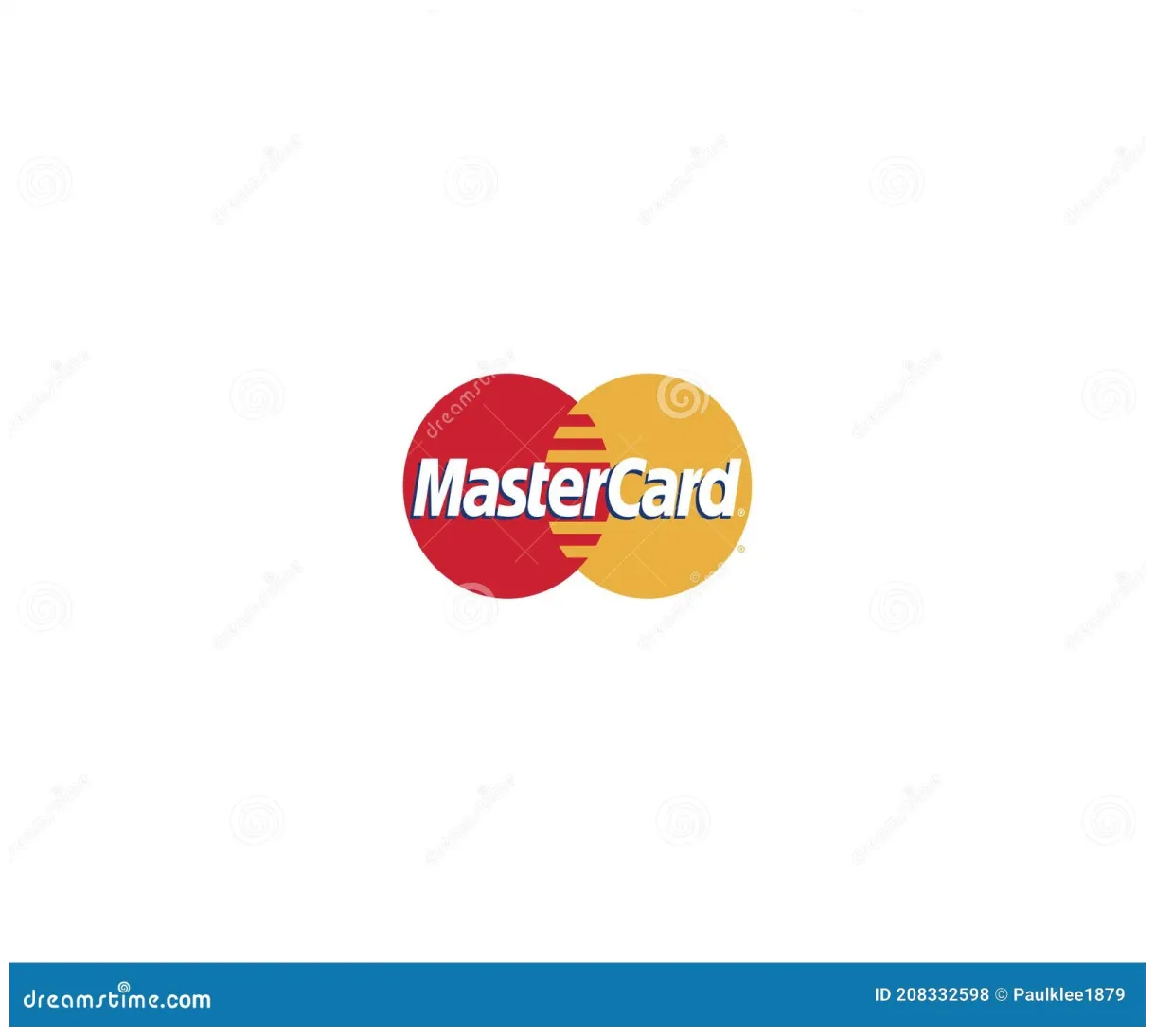 Mastercard logo cartoon vector cartoondealer #131494309