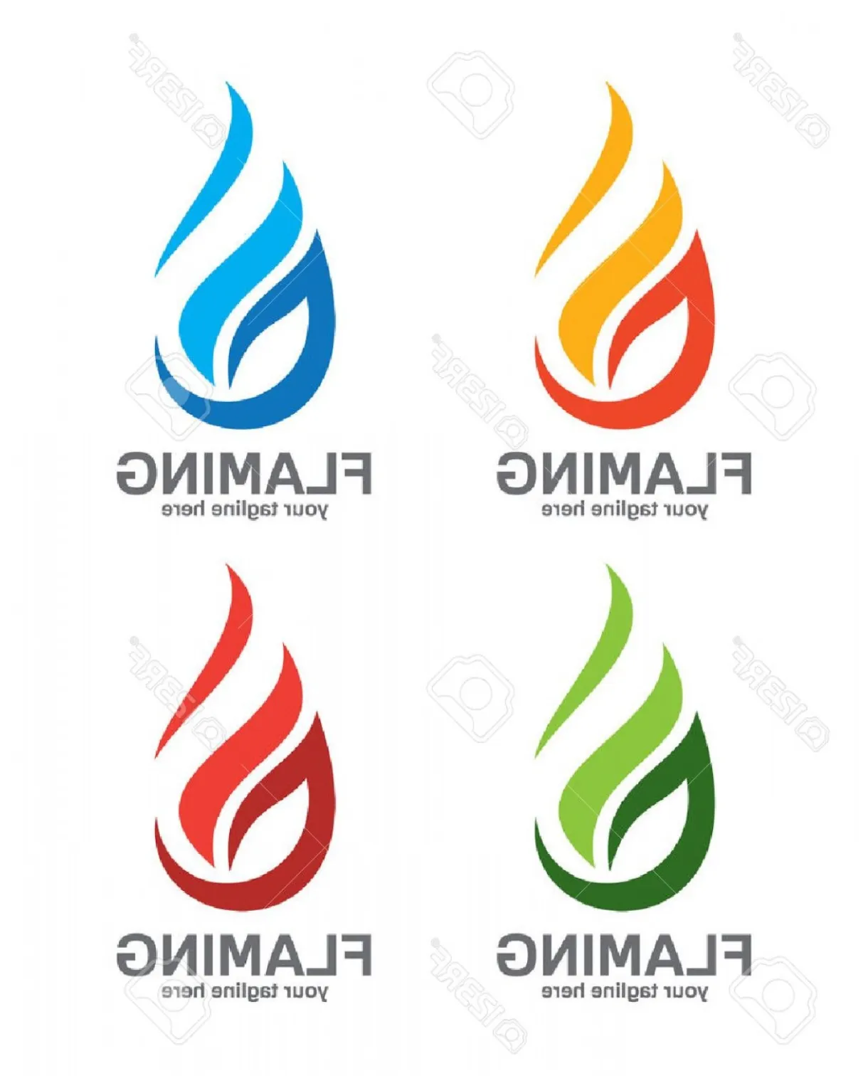 At vectorified collection of mastercard