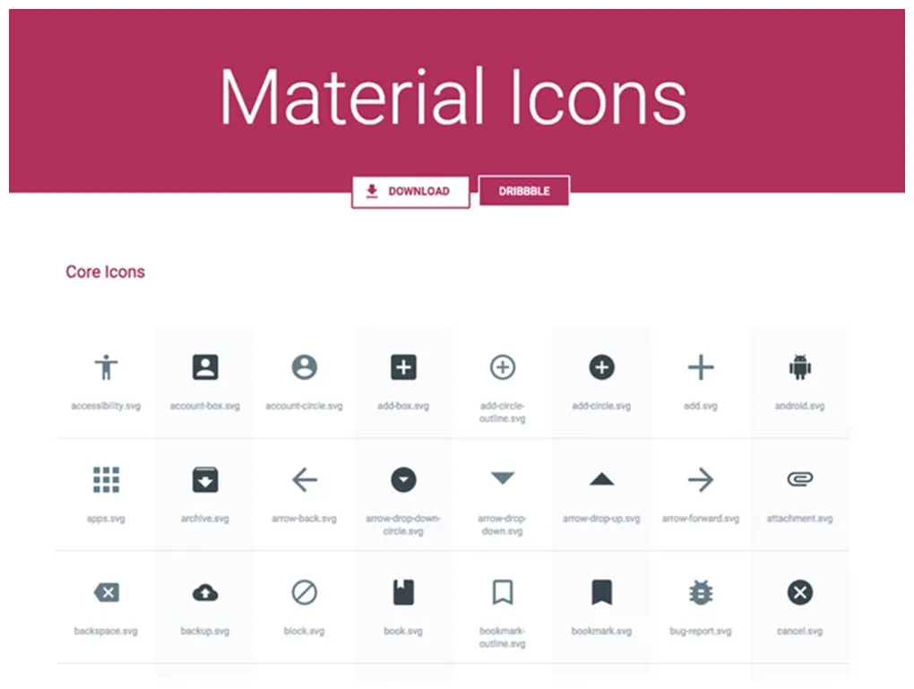 Material Design Icons Kind at Clara Jarrett blog