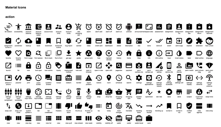 Google Releases Hundreds of Material Design Icons on GitHub