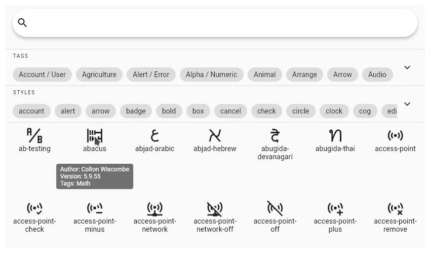 GitHub - FaFre/flutter_material_design_icons: This package provides
