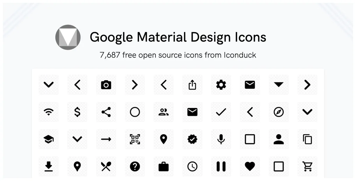 Google Material Design Icons by Iconduck | Figma Community