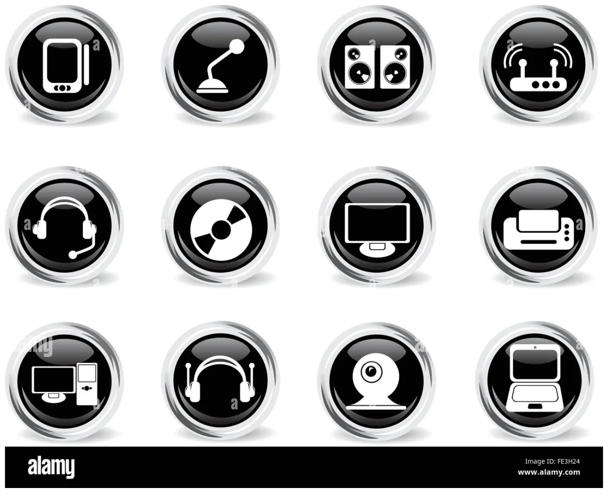 Set stock vector & art alamy